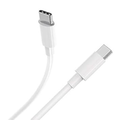White 1m USB-C to USB-C charger cable for Xiaomi phones by 9eight5, electronic accessory for fast charging and data transfer.
