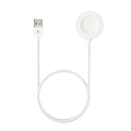 White Huawei Watch charger dock by That Watch Shop, showing a sleek charging stand with a compatible watch placed on it.