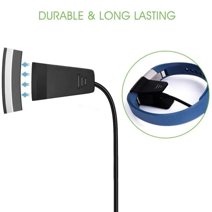 Fitbit Alta charger from That Watch Shop showing the charging cable and connector for Fitbit Alta fitness tracker.