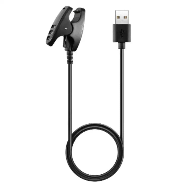 Black Habicare TWS charger for Suunto Ambit series watches, showcasing durable design for reliable charging.