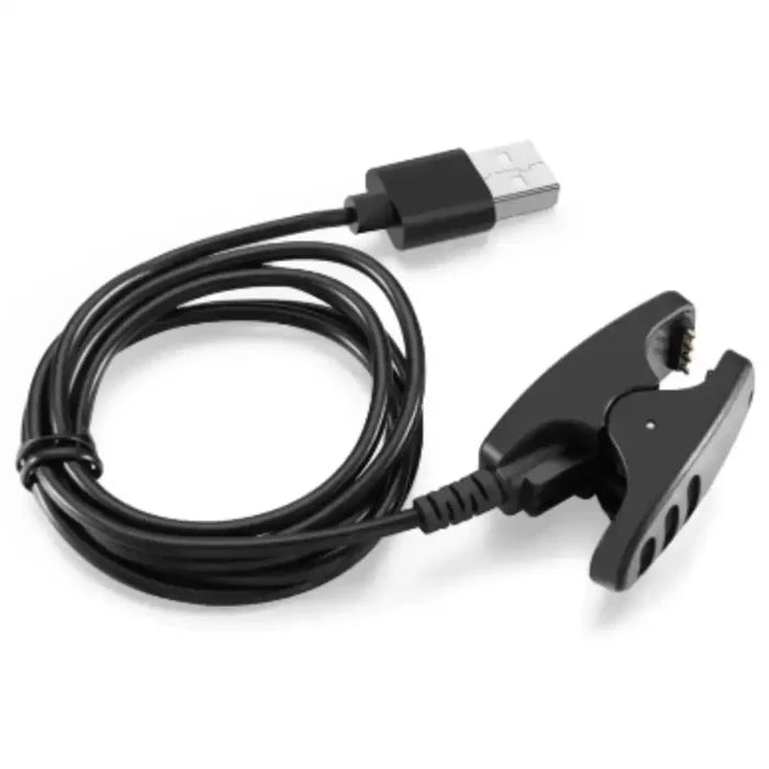 Black Habicare TWS charger for Suunto Ambit series watches, designed for durable and reliable power charging.