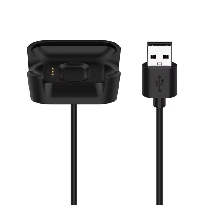 Black Xiaomi Mi Watch Lite charger by That Watch Shop for fitness tracker charging and power supply.