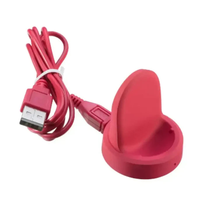 Habicare TWS charging cable adapter for LG W270 smartwatch, USB connector and magnetic charging end visible.