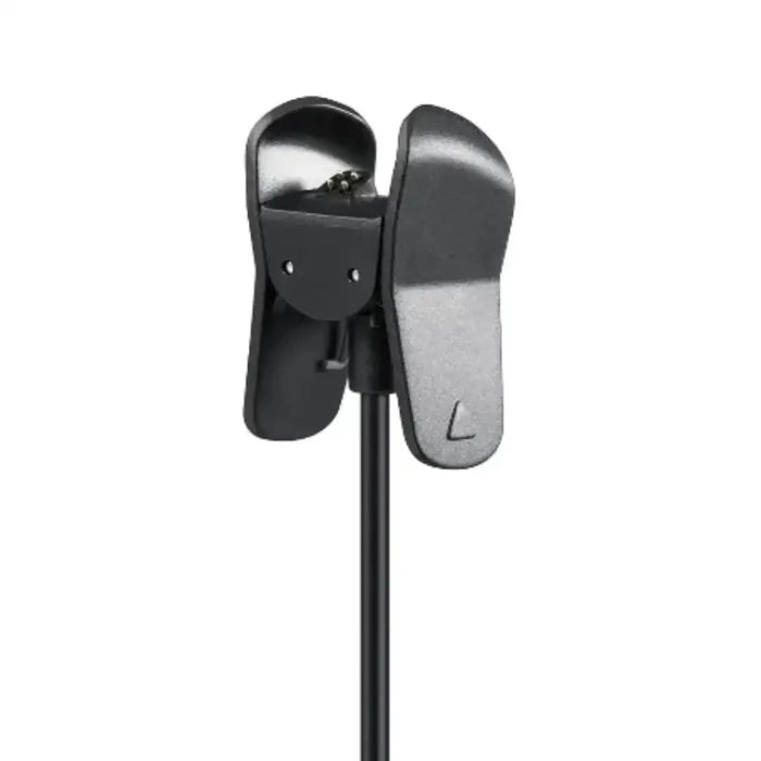 Habicare TWS charging cable for Garmin Vivosmart 3 smartwatch, with USB connector and charging pins visible.