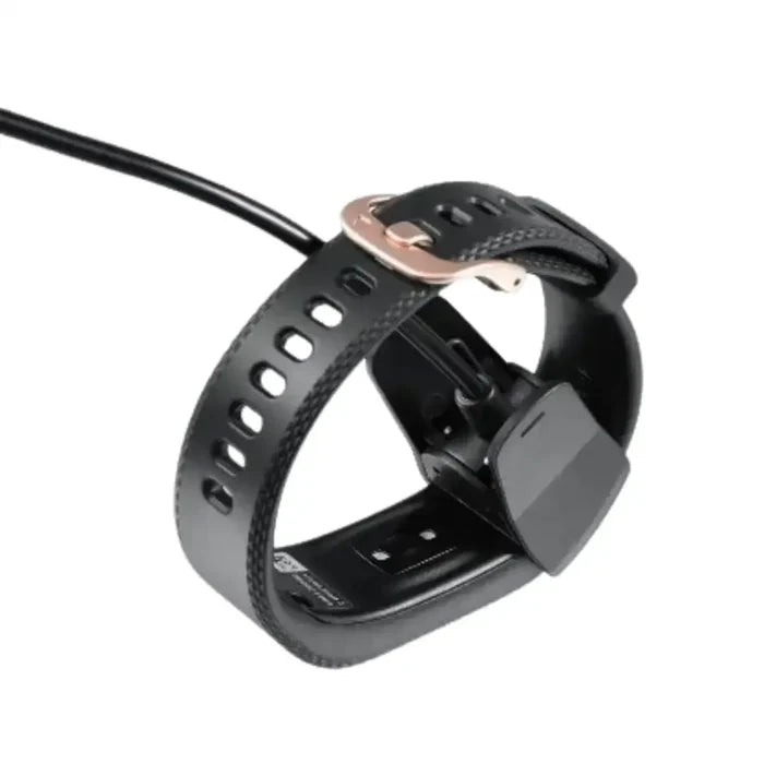 Habicare TWS charging cable for Garmin Vivosmart 3 smartwatch, with USB connector and cable for charging the device.