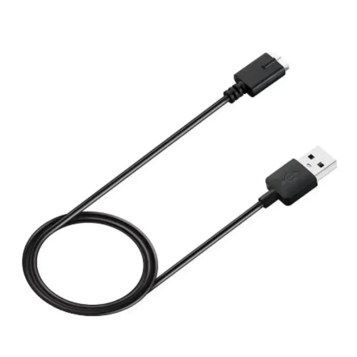 Habicare 1m charging cable for Polar M430 smartwatch, TWS style, showing the cable with connector for charging the fitness watch.