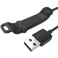 Habicare TWS charging cable for Polar Unite fitness watch, with USB connection and magnetic charging end visible.