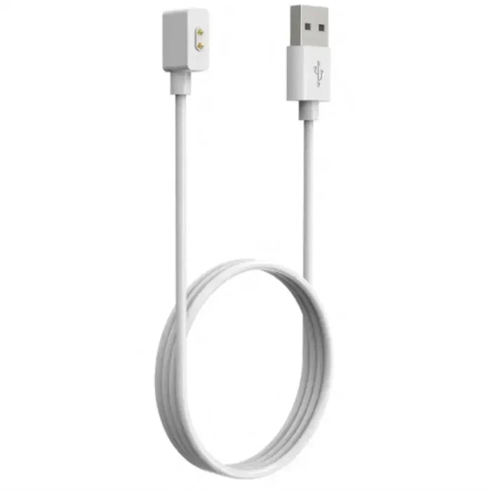 Magnetic charging cable for Redmi Watch 3 by Habicare, designed for TWS smartwatch charging with a sleek black design.