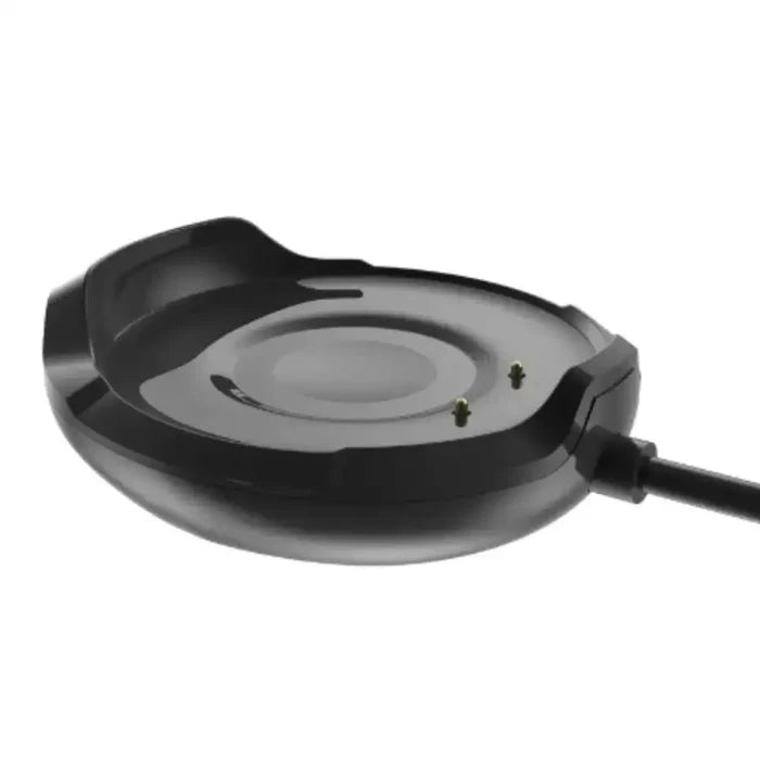 Habicare TWS charging dock for Moto 360 3rd Gen smartwatch, compact charging station with sleek design and secure fit.