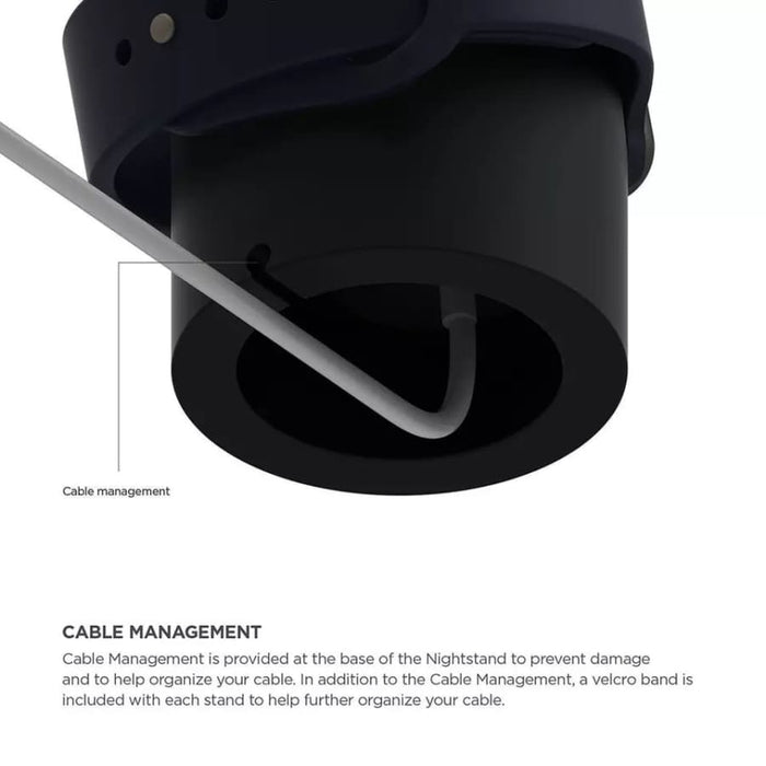 Apple Watch charging stand by That Watch Shop in six colors, designed to hold and charge Apple Watches neatly and securely.