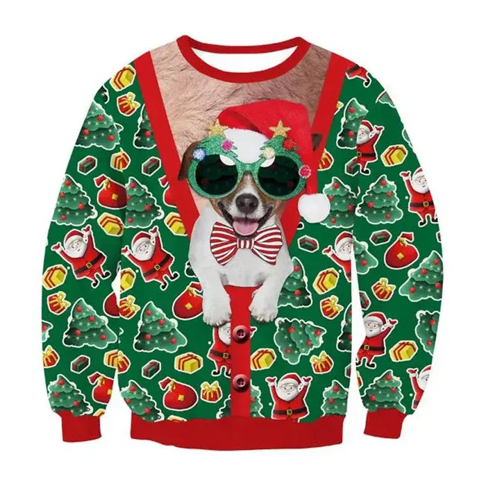 Habicare Christmas Jersey SS in small and medium sizes, featuring festive holiday designs and patterns.