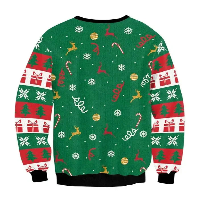 Habicare Christmas Jersey SS in small and medium sizes, featuring festive holiday designs on a cozy knit fabric.