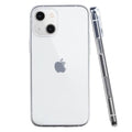 Clear case for iPhone 14 Plus (6.7 inch) by 9eight5, showing a sleek transparent protective design for the phone.
