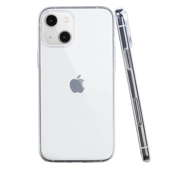 Clear case for iPhone 14 Plus (6.7 inch) by 9eight5, showing a sleek transparent protective design for the phone.