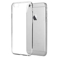 Clear 9eight5 iPhone 6/6s phone case showing slim, transparent design with precise cutouts for buttons and camera.