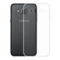 Clear case for Samsung Galaxy J7 2015 by 9eight5, showing a transparent protective phone cover with precise cutouts.