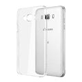Clear case for Samsung Galaxy J7 2016 by 9eight5, showing a transparent protective phone cover with precise cutouts.