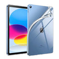 Clear protective cover for iPad 10th Gen 2022 and iPad A16 11-inch from 9eight5, shown on the tablet with precise fit and transparent design.