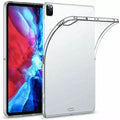 Clear protective cover for iPad Pro 12.9-inch 6th and 5th generation by 9eight5, showing transparent design on the tablet.