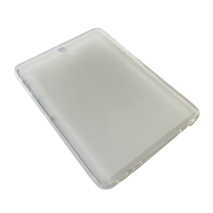 Clear protective cover for Samsung Galaxy Tab S2 9.7-inch T810/T815, by 9eight5, showcasing the transparent design and precise fit.