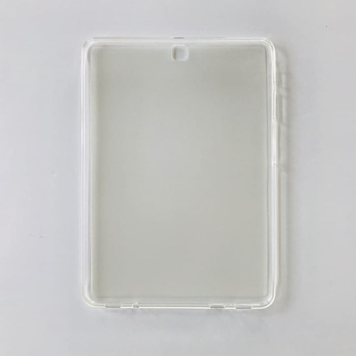 Clear protective cover for Samsung Galaxy Tab S2 9.7 inch T810/T815 by 9eight5, showing the transparent tablet case.