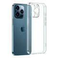 Clear 9eight5 iPhone case by Habicare designed for all iPhone models, showcasing transparent protection with precise cutouts.