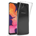 Clear silicone case for Samsung Galaxy A10/A10e 6.2-inch phone, protective and flexible by 9eight5.