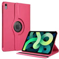 Dark pink 9eight5 iPad Air 11-inch (M2) 2024 cover showing protective case with textured exterior and precise cutouts.