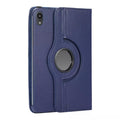 Navy iPad Mini 7th and 6th generation cover by 9eight5, designed for A17Pro models, showing the protective tablet case.