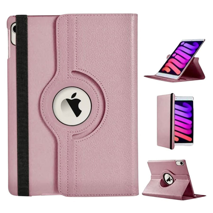 Rosegold iPad Mini 6th and 7th gen cover by 9eight5, stylish protective case for Apple tablets, with precise cutouts and sleek design.