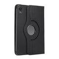 Black 9eight5 iPad mini cover for 7th and 6th generation, protective case with precise cutouts for ports and buttons.