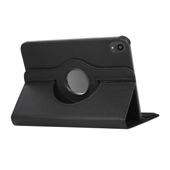 9eight5 iPad Mini 6th and 7th gen cover in black, protective tablet case with precise cutouts for ports and buttons.