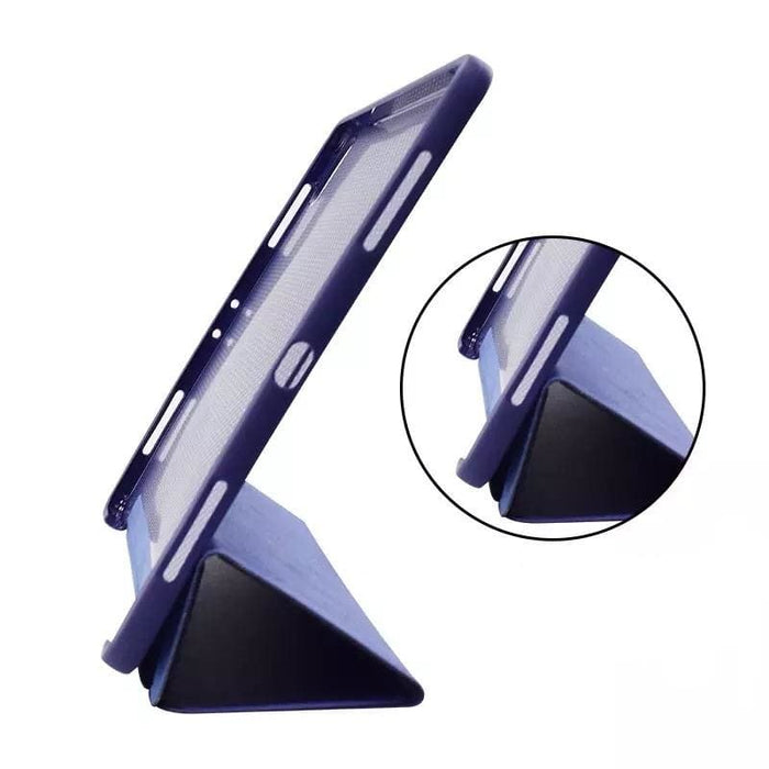 Navy 9eight5 iPad Pro 11-inch 2nd gen (2020) protective cover with precise cutouts for buttons and ports, slim and stylish.