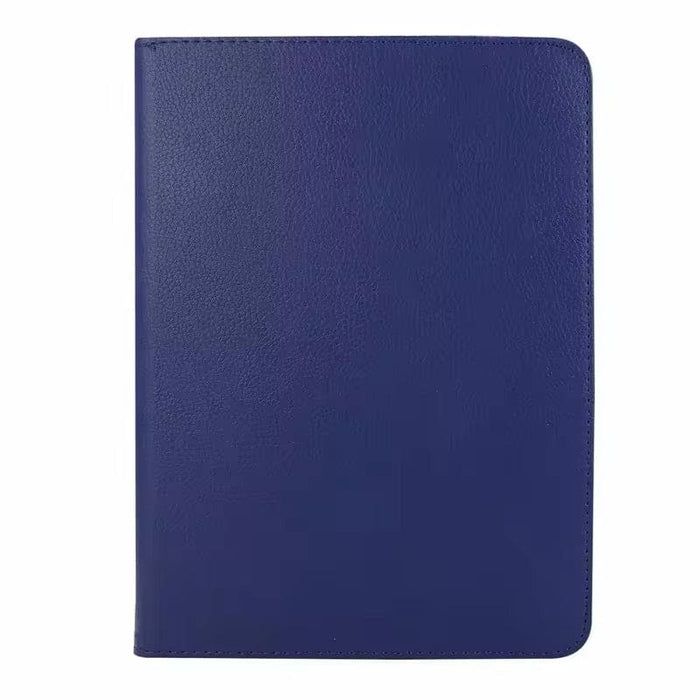 Navy 9eight5 iPad Pro 13-inch (M4) 2024 cover with protective case and textured exterior for tablet protection.
