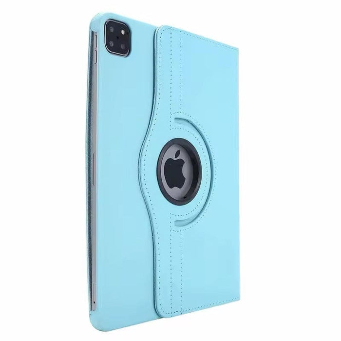 Sky blue 9eight5 iPad Pro 13-inch M4 2024 cover with protective design for tablet accessories.