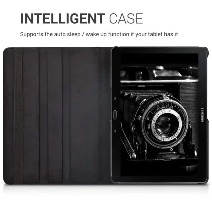 Black and brown protective cover for Samsung Galaxy Note 10.1 (2014) P600 and Tab Pro 10.1 T520 by 9eight5.