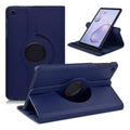 Navy protective cover for Samsung Galaxy Tab A9 8.7” (2023) X110/X115 tablet from 9eight5, showing front view with textured surface.