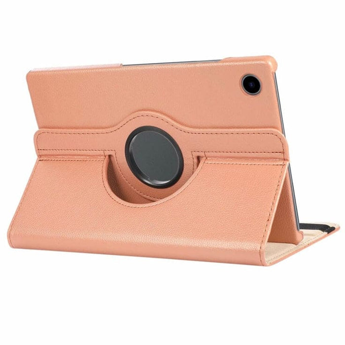 Rose gold cover for Samsung Galaxy Tab A9 Plus 11” (2023) X210/X215/X216 by 9eight5, protecting the tablet's back and edges.