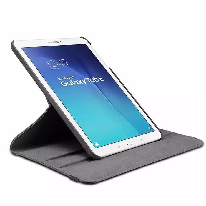 9eight5 cover for Samsung Galaxy Tab E 8.0” (2016) T375/T377/T378 tablet, showing protective case with front and back views.