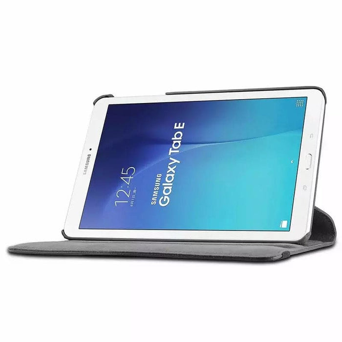 9eight5 cover for Samsung Galaxy Tab E 8.0 inch (2016) T375/T377/T378, protective tablet case with precise cutouts and stylish design.