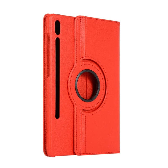 Red cover for Samsung Galaxy Tab S7 FE 12.4-inch (2021) tablet, compatible with T730, T733, T735 models, by 9eight5.