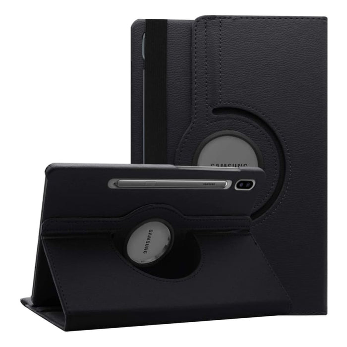 Black protective cover for Samsung Galaxy Tab S9 FE Plus 12.4 inch tablet by 9eight5, designed for model X610/X616B.