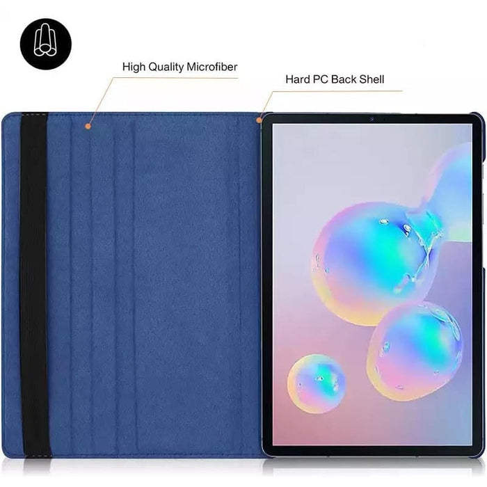Navy blue protective cover for Samsung Galaxy Tab S9 Plus 12.4-inch (2023), model X810/X816B, by 9eight5.