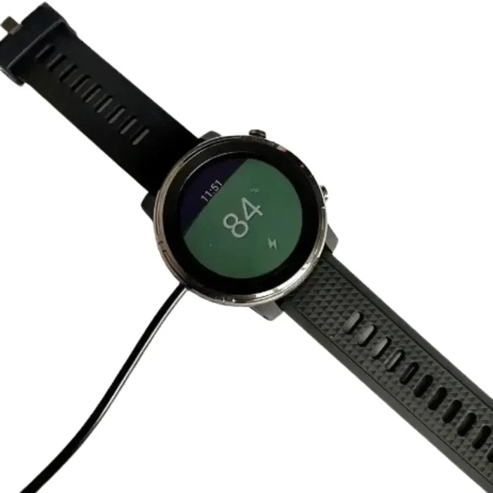 Habicare cradle charger for Amazfit Huami A1928 and Stratos 3 TWS smartwatch, red color, designed for secure charging.