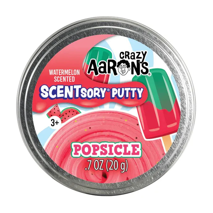 Crazy Aarons SCENTsory® Popsicle Medium 2.75 Inch Thinking Putty Tin