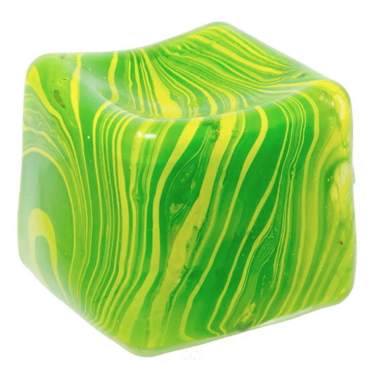 Cubee 1.5 Inch Mini Swirly Cube Sugar Squish Slow Rise Sensory Toy - Assorted