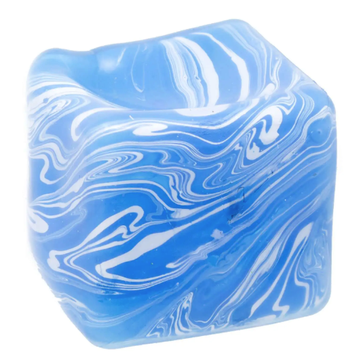 Cubee 1.5 Inch Mini Swirly Cube Sugar Squish Slow Rise Sensory Toy - Assorted