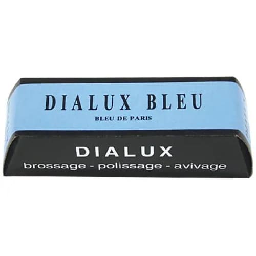 Dialux polishing compounds for watch tools, used for polishing and finishing watch parts and jewelry.