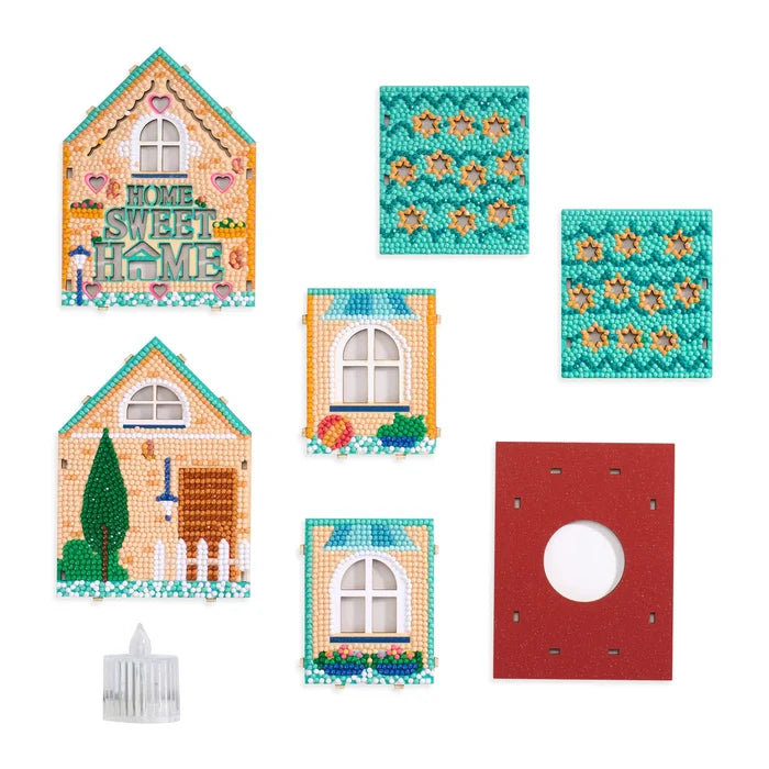 Diamond Art Club Gem House - Home Sweet Home Diamond Painting Kit