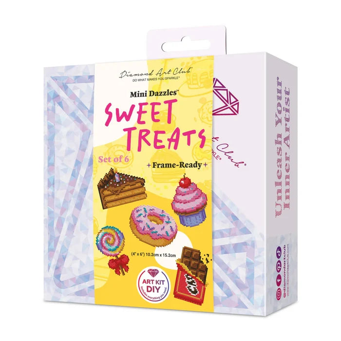 Diamond Art Club Mini Dazzles - Sweet Treats Diamond Painting Kit
